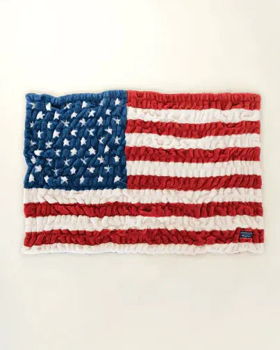 Patriotic Flag Blanket
